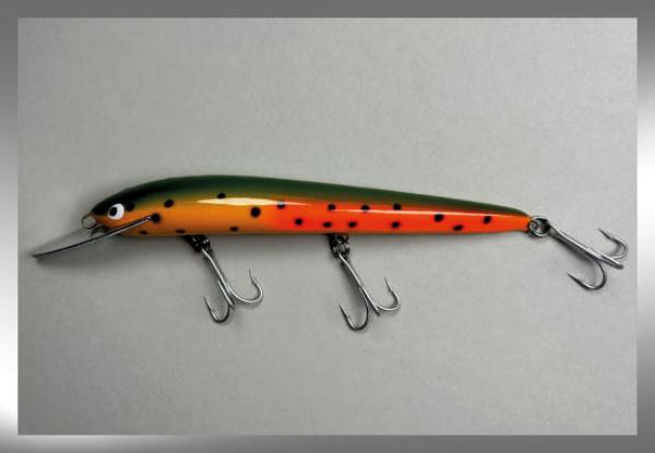 Nils Master INVINCIBLE DEEP RUNNER Metal Lip Wobbler, Größe: 15 cm, Farbe: 032, Gewicht: 35 Gramm, schwimmend mit langsamen Auftrieb